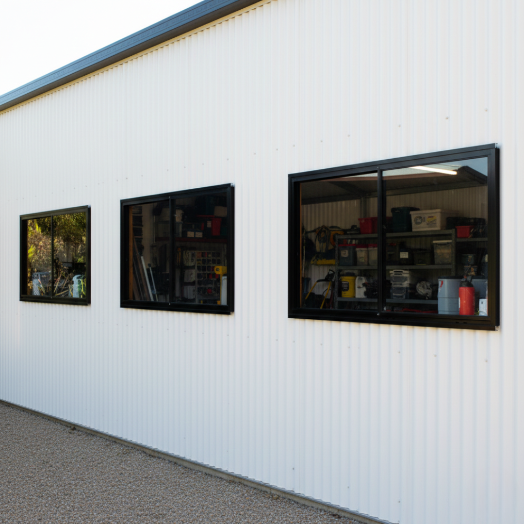 Shed Sliding Glass Windows
