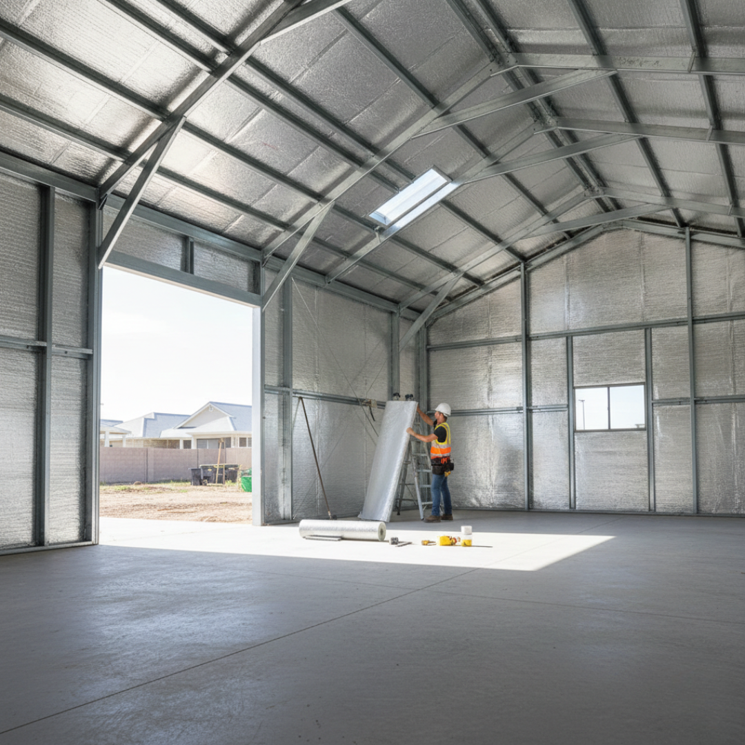 Shed Insulation - Thermocell