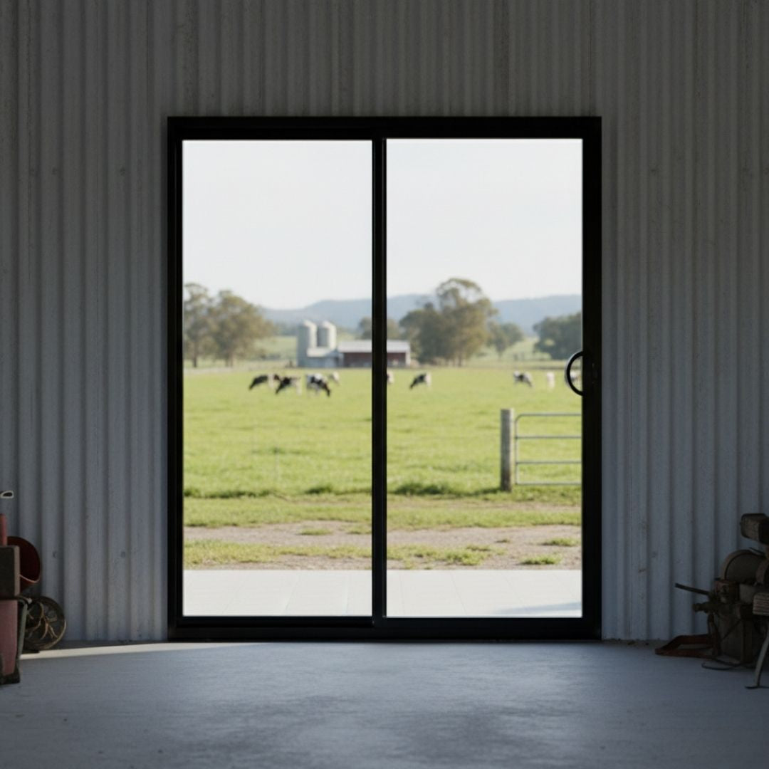 Shed Sliding Glass Door