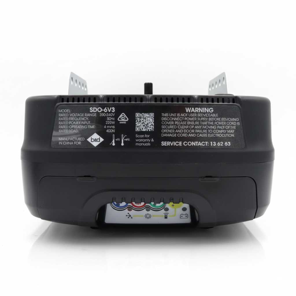 B&D Garage Doors Secure SDO-6 Sectional Garage Motor/Opener (No Rail)