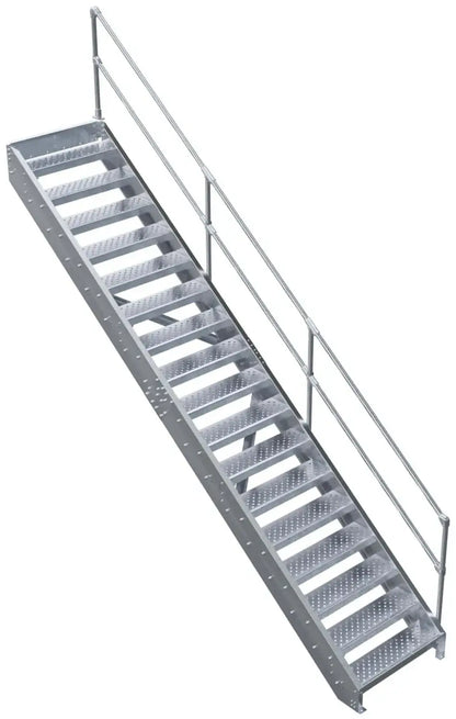 Mezzanine Steel Stairs