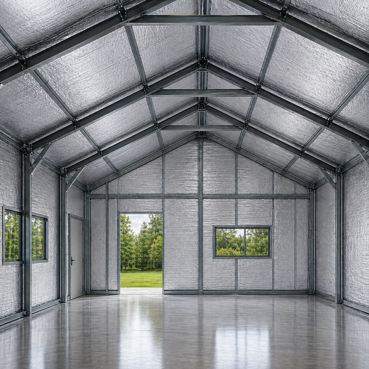 Shed insulation
