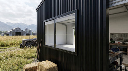 Shed Sliding Glass Windows